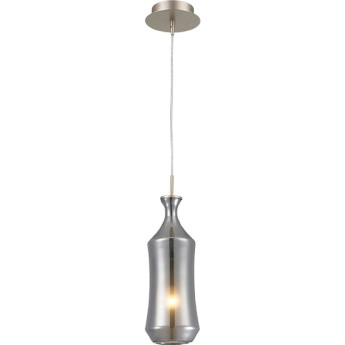Подвес LIGHTSTAR FORMA 808038 1х10W E14 шампань/дымчатый
